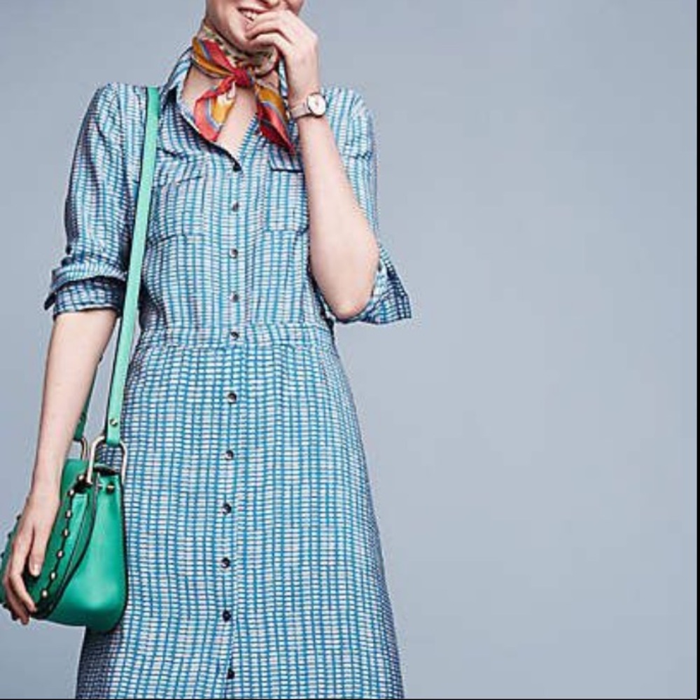 Anthropologie shirt dress